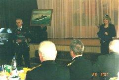 Музей истории подводного флота России в подшефной РОО "СВПГ" школе №847 г.Москвы